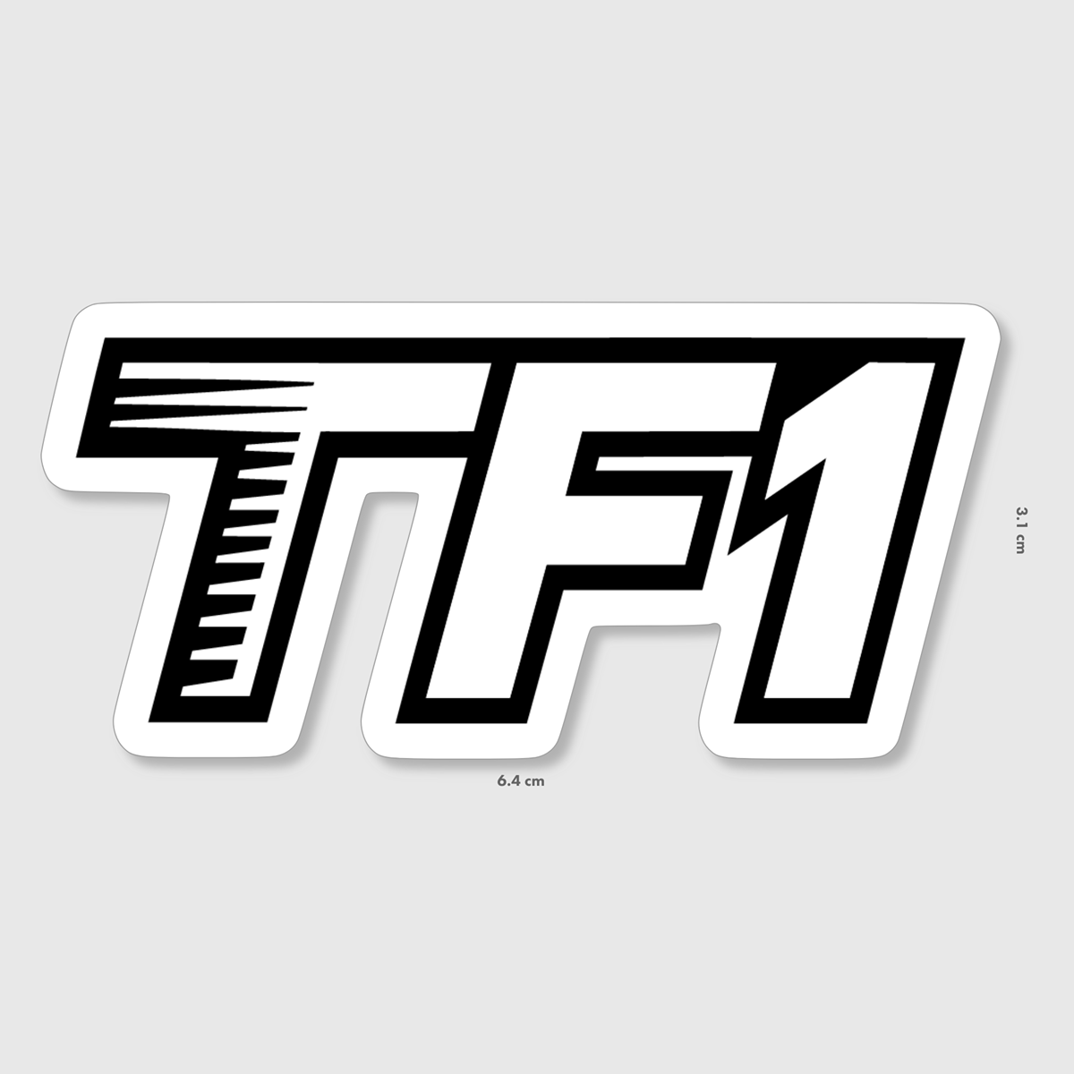 TF1 Logo Sticker